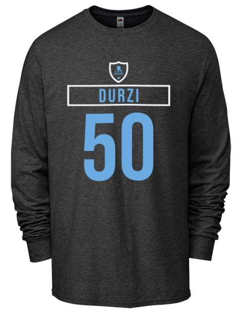 Away Jersey sean durzi Men's Long-Sleeve T-Shirt | Swagsta