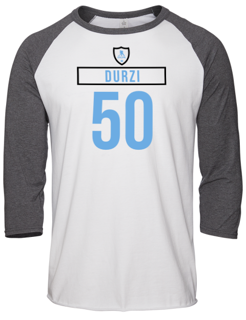 Home Jersey sean durzi Unisex Premium Three-Quarter Raglan T-Shirt | Swagsta