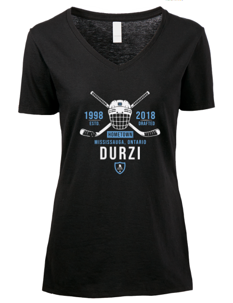Heritage sean durzi Premium Ladies V-Neck T-Shirt | Swagsta
