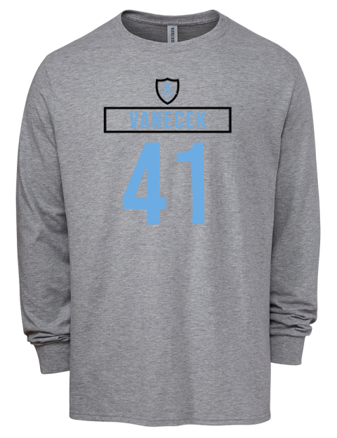 Home Jersey vitek vanecek Men's Premium Blend Long Sleeve-T-Shirt | Swagsta