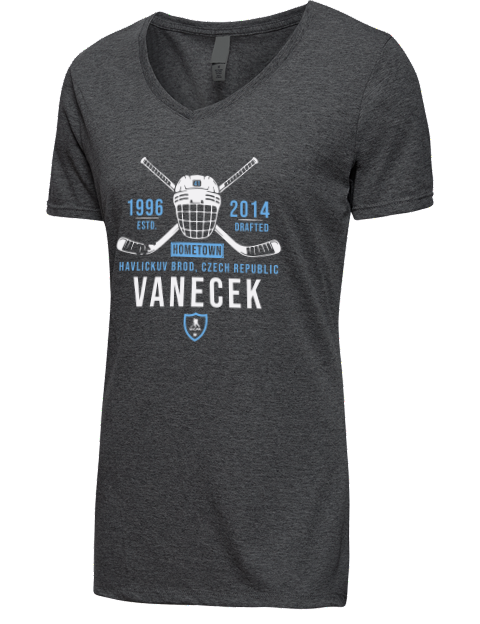 Heritage vitek vanecek Premium Ladies V-Neck T-Shirt | Swagsta