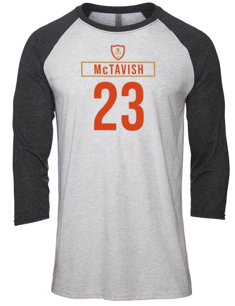2A Home Jersey Mason Mctavish Unisex Premium Three-Quarter Raglan T-Shirt | Swagsta