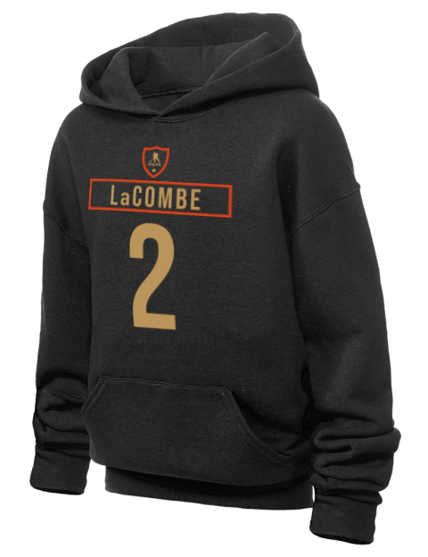 1A Away Jersey Jackson Lacombe Youth Hooded Sweatshirt | Swagsta