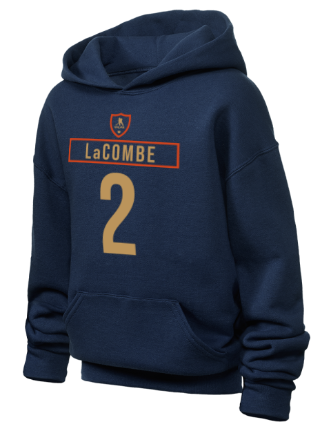 1A Away Jersey Jackson Lacombe Youth Hooded Sweatshirt | Swagsta