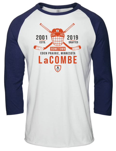 4A Classic Heritage Jackson Lacombe Unisex Premium Three-Quarter Raglan T-Shirt | Swagsta