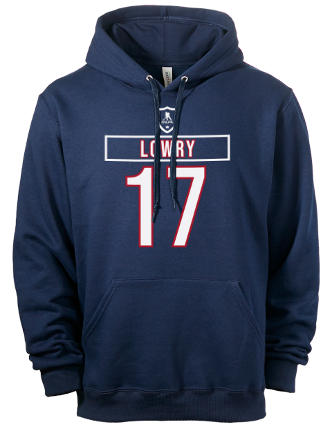 1A Away Jersey Adam Lowry Eco Premium Unisex Hooded Sweatshirt | Swagsta