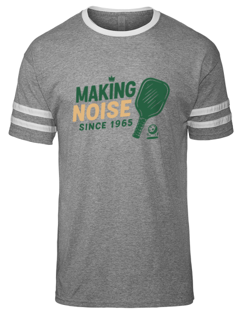 Making Noise Since Pickleball Men's Tri-Blend T-Shirt | Swagsta