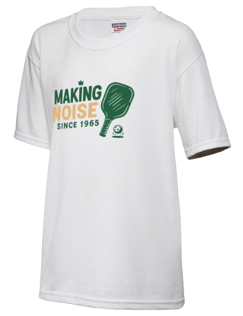 Making Noise Since Pickleball Youth T-Shirt | Swagsta
