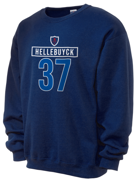 1A Away Jersey connor hellebuyck Unisex Crewneck Sweatshirt | Swagsta