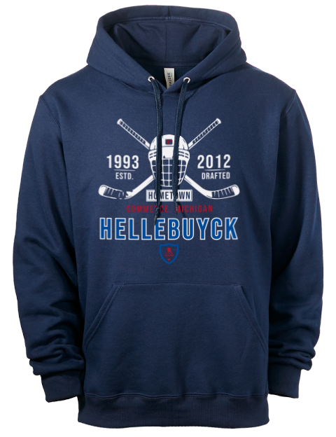 3A Heritage connor hellebuyck Eco Premium Unisex Hooded Sweatshirt | Swagsta
