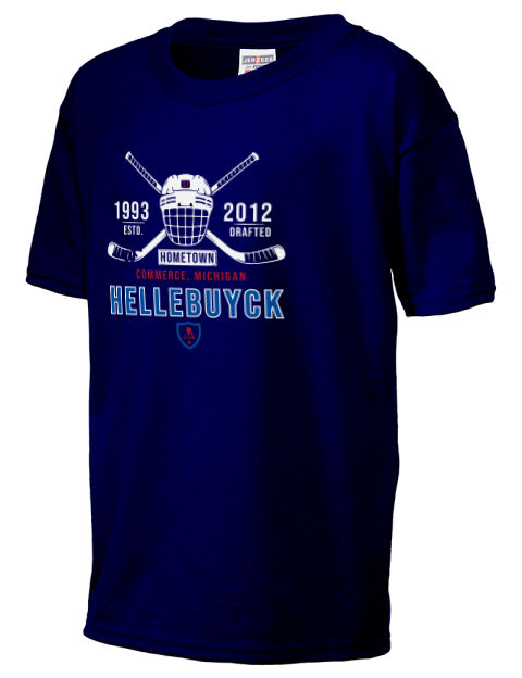3A Heritage connor hellebuyck Youth T-Shirt | Swagsta