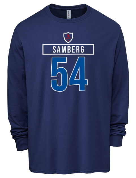 1A Away Jersey dylan samberg Men's Premium Blend Long Sleeve-T-Shirt | Swagsta