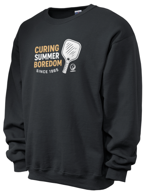Curing Boredom Since Pickleball Unisex Crewneck Sweatshirt | Swagsta