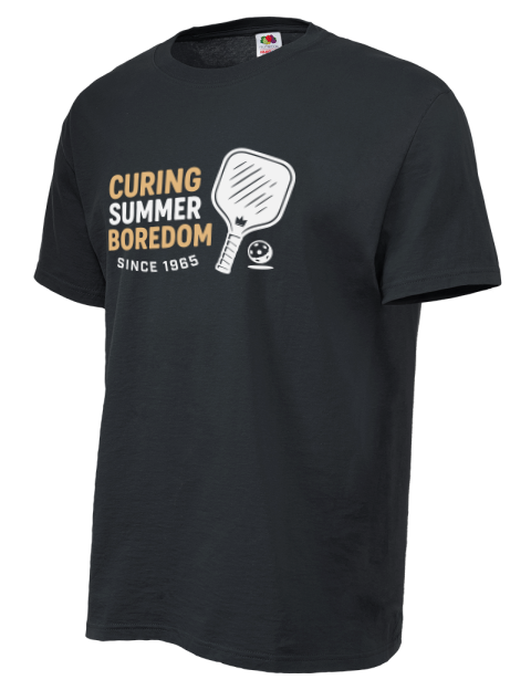 Curing Boredom Since Pickleball Unisex T-Shirt | Swagsta