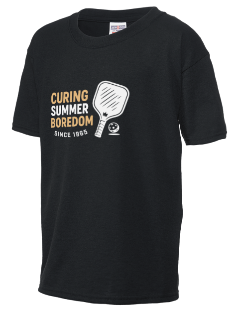 Curing Boredom Since Pickleball Youth T-Shirt | Swagsta