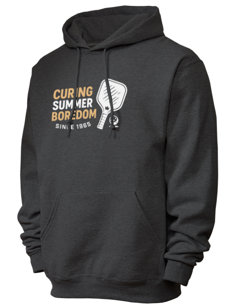 Curing Boredom Since Pickleball Unisex Hooded Sweatshirt | Swagsta
