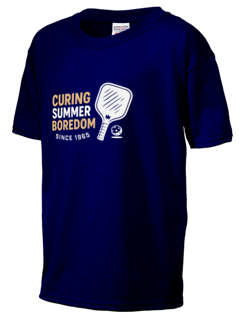 Curing Boredom Since Pickleball Youth T-Shirt | Swagsta