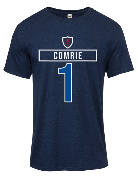 1A Away Jersey eric comrie Iconic Men's T-Shirt | Swagsta