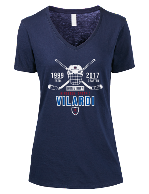3A Heritage gabriel vilardi Premium Ladies V-Neck T-Shirt | Swagsta