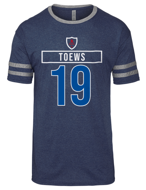 1A Away Jersey jonathan toews Men's Tri-Blend T-Shirt | Swagsta