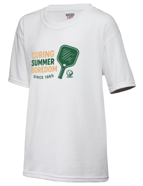 Curing Boredom Pickleball Youth T-Shirt | Swagsta
