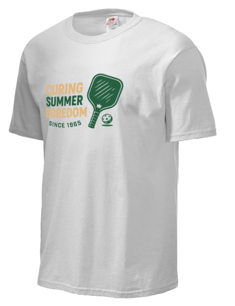 Curing Boredom Pickleball Unisex T-Shirt | Swagsta