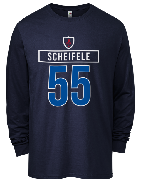 1A Away Jersey mark scheifele Men's Long-Sleeve T-Shirt | Swagsta