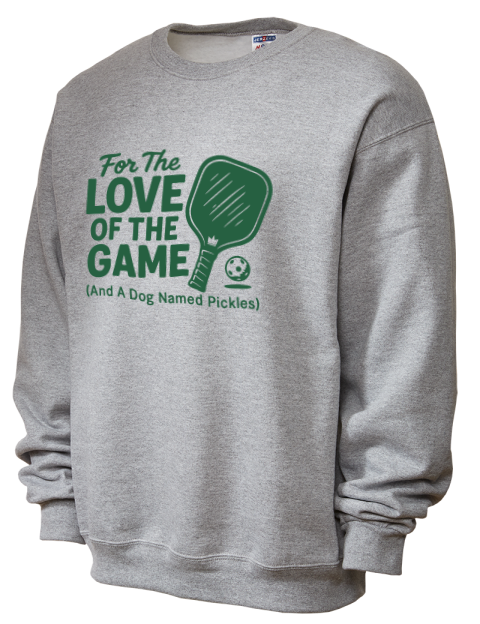 Love Of The Game Pickleball Unisex Crewneck Sweatshirt | Swagsta