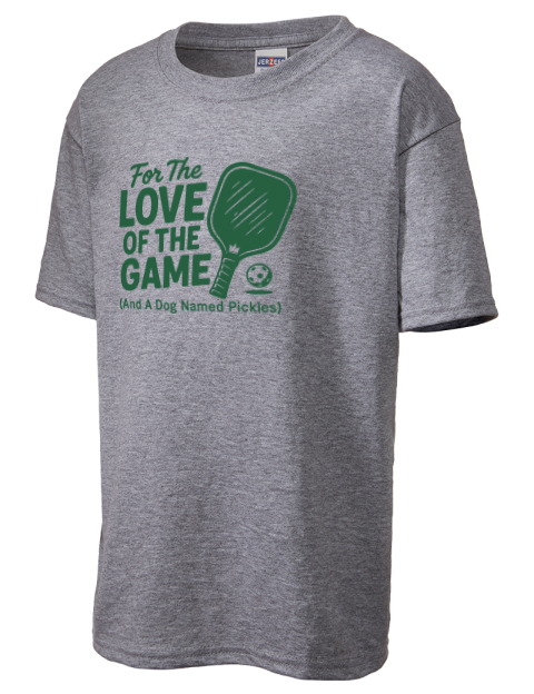 Love Of The Game Pickleball Youth T-Shirt | Swagsta