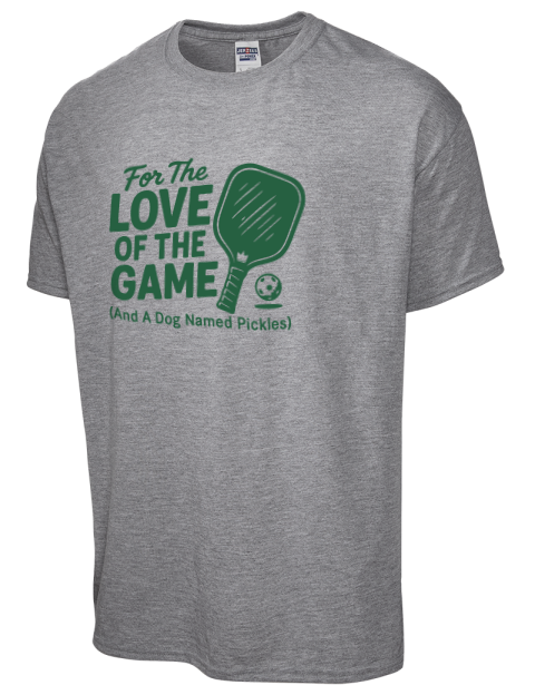 Love Of The Game Pickleball Dri-Power Unisex T-Shirt | Swagsta