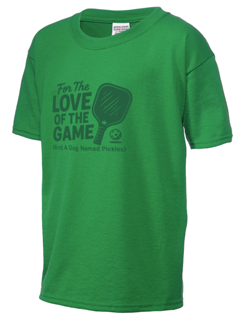 Love Of The Game Pickleball Youth T-Shirt | Swagsta