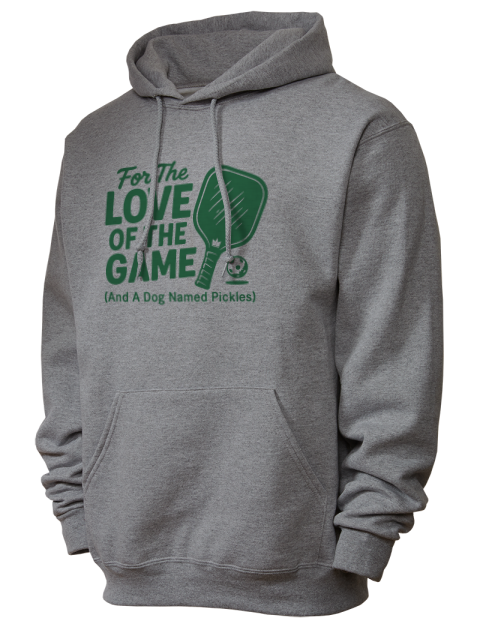 Love Of The Game Pickleball Unisex Hooded Sweatshirt | Swagsta