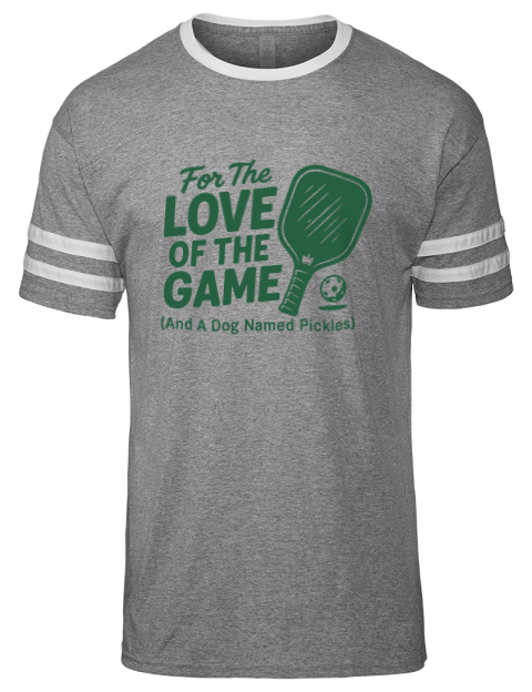 Love Of The Game Pickleball Men's Tri-Blend T-Shirt | Swagsta