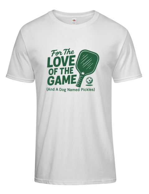 Love Of The Game Pickleball Men's Premium T-Shirt | Swagsta