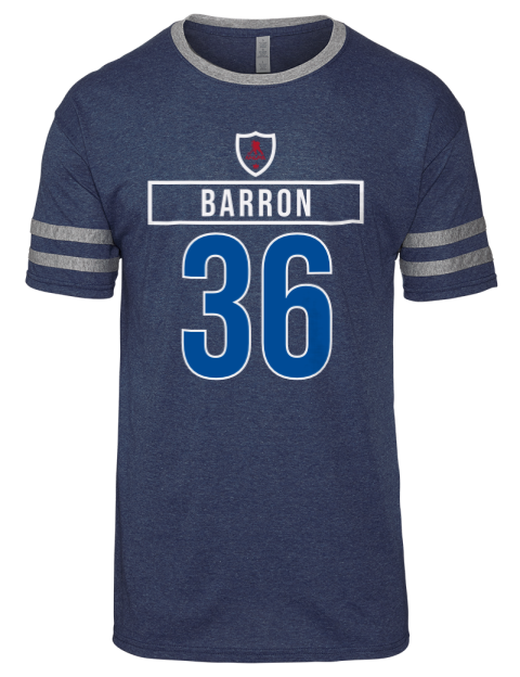 1A Away Jersey morgan barron Men's Tri-Blend T-Shirt | Swagsta