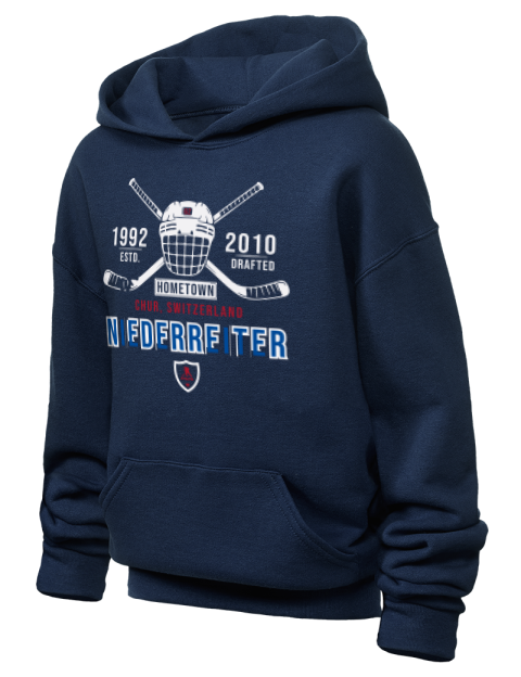 3A Heritage nino niederreiter Youth Hooded Sweatshirt | Swagsta