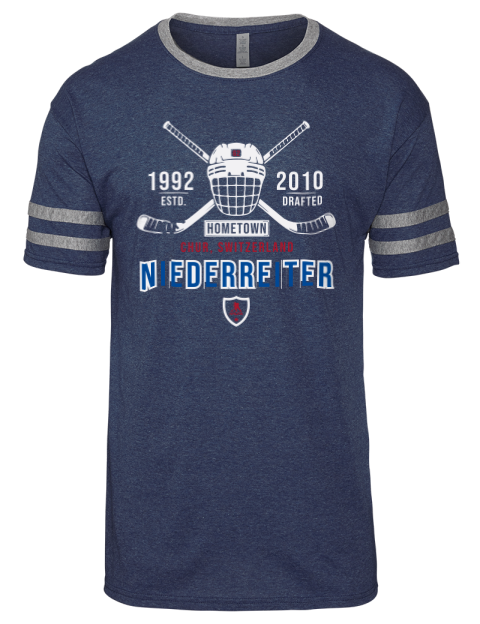 3A Heritage nino niederreiter Men's Tri-Blend T-Shirt | Swagsta