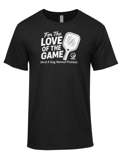 Love Of Pickleball Premium Ring-Spun Cotton Unisex T-Shirt | Swagsta