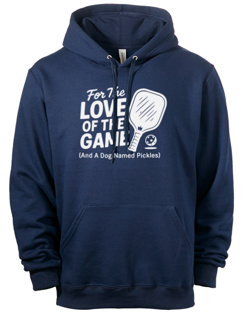 Love Of Pickleball Eco Premium Unisex Hooded Sweatshirt | Swagsta