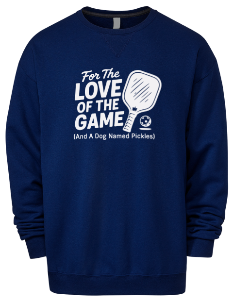 Love Of Pickleball Premium Unisex Crewneck Sweatshirt | Swagsta