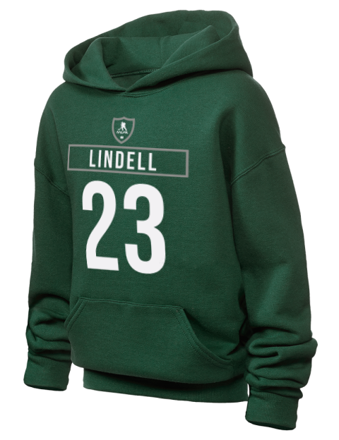 1A Away Jersey Esa Lindell Youth Hooded Sweatshirt | Swagsta