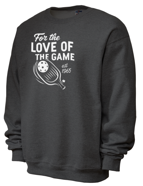 For The Love Pickleball Unisex Crewneck Sweatshirt | Swagsta