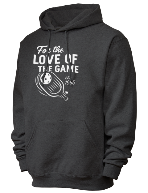 For The Love Pickleball Unisex Hooded Sweatshirt | Swagsta