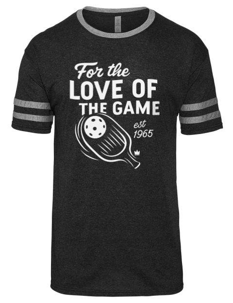 For The Love Pickleball Men's Tri-Blend T-Shirt | Swagsta