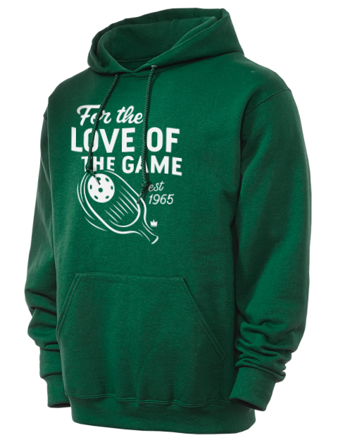 For The Love Pickleball Unisex Hooded Sweatshirt | Swagsta