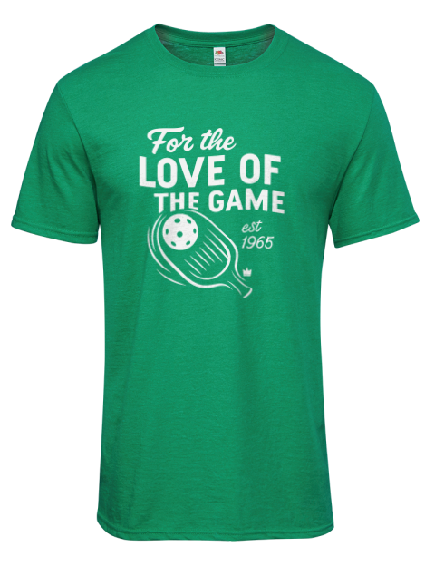 For The Love Pickleball Iconic Men's T-Shirt | Swagsta