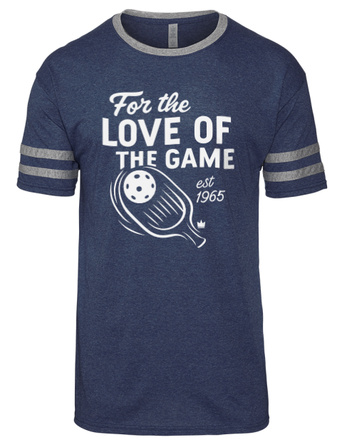 For The Love Pickleball Men's Tri-Blend T-Shirt | Swagsta