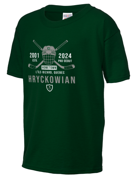 3A Heritage Justin Hryckowian Youth T-Shirt | Swagsta