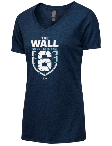 The Wall Adam Larsson Premium Ladies V-Neck T-Shirt | Swagsta