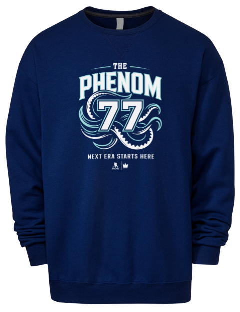 Phenom Next Era Now Berkly Catton Premium Unisex Crewneck Sweatshirt | Swagsta